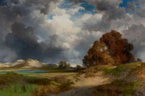 An East Hampton Landscape Thomas Moran, Landscaping Tips, East Hampton, National Gallery Of Art, Daily Painting, A4 Poster, Oil Painting Reproductions, Beach Painting, Painting Reproductions