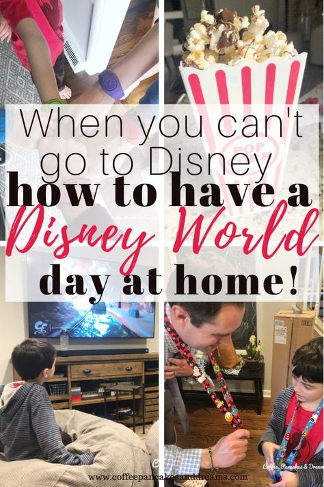 Spring Break Ideas For Families, Disney World Party, Coffee Pancakes, Disney Night, Disney At Home, Disney Activities, Disney Movie Night, Disney Magic Bands, Disney Classroom