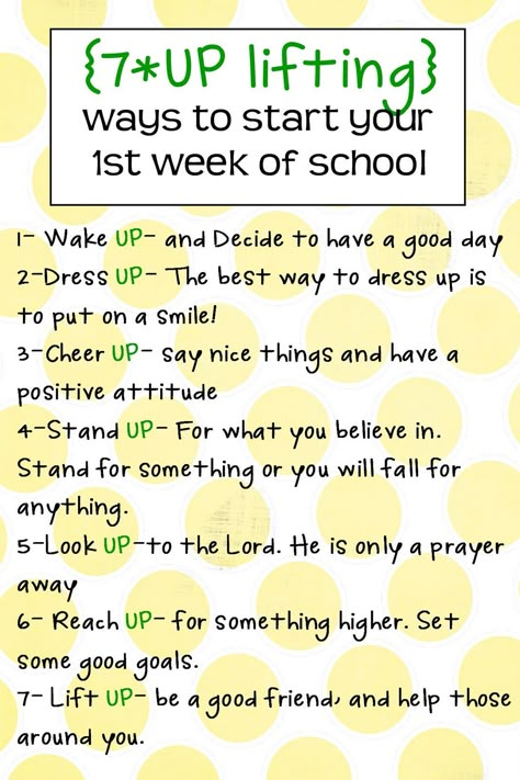 7-UP back to school  a little 4x6 printable.  Just print and attach to a 7-UP Secret Sisters, Lds Young Women, Family Home Evening, E Mc2, Girls Camp, Beginning Of School, Activity Days, The Perfect Guy, School Days