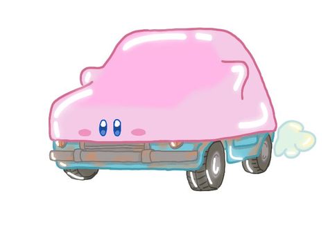 Kirby Car, Cute Animal Drawings Kawaii, Car Drawings, Christmas Hoodies, Cute Animal Drawings, Kirby, Cute Icons, Animal Drawings, Sailor Moon