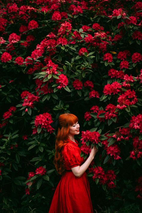 A Woman, Wattpad, Flowers, Red