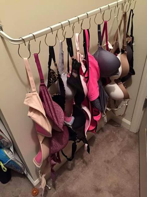 Bra Storage Ideas Diy, Bra Storage Ideas, Bra Display, Diy Closet Organization, Bra Organization, Bra Storage, Storage Ideas Diy, Diy Bedroom Storage, Closet Diy