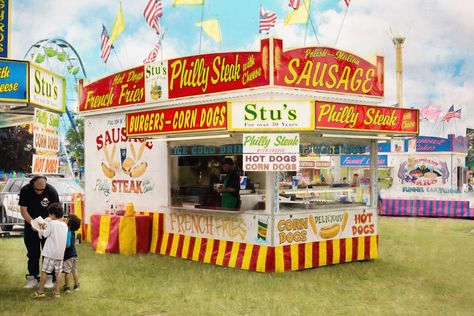 Visit Central Ohio County Fairs for food, fun, and music in 2024 - Columbus on the Cheap Rodeo Games, Food Concession Trailer, Michigan Food, Philly Steak, Food Trailers, Hot Corn, Mobile Catering, Fair Food, Concession Trailer