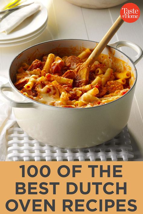 Dutch Oven Dinners Healthy, Dutch Oven Indian Recipes, Cast Iron Casserole Recipes Dutch Ovens, Baked Ziti Dutch Oven, Fall Recipes Dutch Oven, How To Cook In A Dutch Oven, What To Cook In Dutch Oven Recipes For, How To Use Dutch Oven, Dutch Oven Pasta Bake