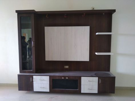 #interiors #homedecoration #love #interiordecor #interiordesigner #vintage #interiorstyling #livingroom Hall Tv Unit Design Modern Indian, God Mandir, टीवी यूनिट, Tv Showcase Design, Tv Unite, Living Room Tv Cabinet Designs, Tv Cupboard Design, Lcd Unit, Tv Showcase