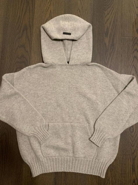 Fear of God 7th Collection Wool/Knit Hoodie | Grailed God 7, Bro Code, Knitted Hoodie, Wool Hoodie, Men's Tops, Fear Of God, Knit Hoodie, Wool Knit, Men's Knit