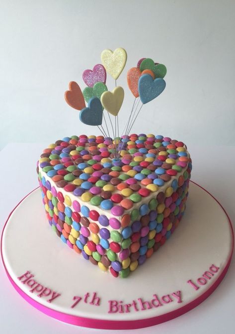 27+ Pretty Photo of Girly Birthday Cakes . Girly Birthday Cakes Heart Shaped Girly Birthday Cake With Smarties And Starburst  #BirthdayCakeIdeas Girly Birthday Cake, Shaped Birthday Cake, Heart Shaped Birthday Cake, Girly Birthday Cakes, Heart Birthday Cake, 8th Birthday Cake, 25th Birthday Cakes, Diy Birthday Cake, Girly Birthday