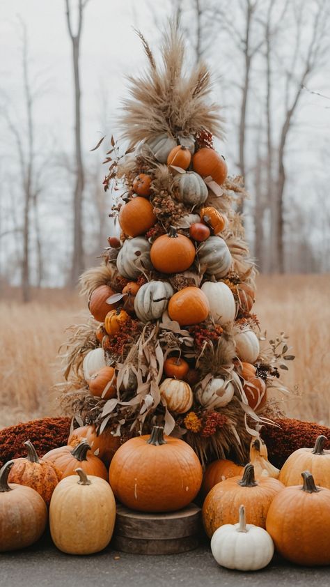 Transform your home with these stunning fall Thanksgiving decor DIY ideas Discover stylish table candle centerpieces Hobby Lobby finds front porch living room outdoor farmhouse kitchen porch modern decor and more Thanksgiving Front Porch Decor Ideas, Porch Thanksgiving Decor, Thanksgiving Porch Ideas, Thanksgiving Outdoor Decor, Table Candle Centerpieces, Thanksgiving Front Porch Decor, Thanksgiving Porch Decorations, Thanksgiving Outdoor Decorations, Thanksgiving Outside