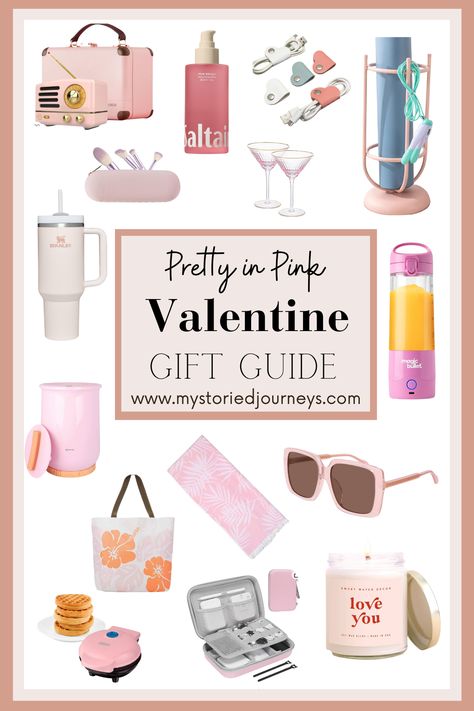 Enhance the art of gift giving with this "Pretty in Pink" Valentine Gift Guide. Discover fun and unique gifts in shades of blush and rose suitable for friendship, romance, or self-pampering. Elevate your Valentine's Day gift giving, creating memorable experiences for every cherished connection in your life. Shades Of Blush, Valentines Gift Guide, Magic Bullet, Pretty Party, Girls Valentines, Life Well Lived, Valentine's Gift, Valentine Gift, Gift Giving