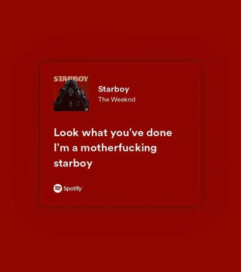 Red Lyrics Aesthetic, Losing Control Russ, Weeknd Songs Spotify, Starboy Lyrics, The Weeknd Spotify Lyrics, Red Song Lyrics, Red Spotify, Red Spotify Lyrics, Dark Red Lyrics Spotify