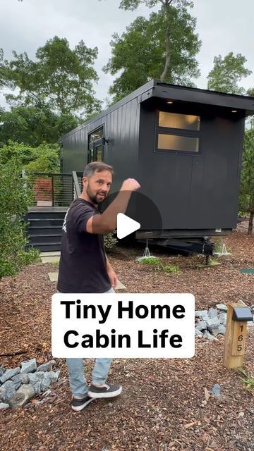 Patrick Botticelli on Instagram: "Rainy day cabin life Glamping in Cape Cod Massachusetts. @autocamp #glamping #camping #tinyhome #cabinlife" Small One Room Cabin, Tiny Cabin Ideas, Mini Cabin Ideas, Vacation Home Ideas, Tiny Cottage Design, One Room Cabin, Tropical Rain Forest, Glamping Cabin, Camping Cabin