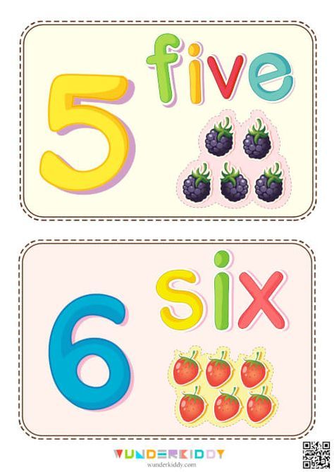 Flash cards «Learning to count up to 10» - Download or print for free Preschool Center Signs, Kids Learning Numbers, Learning Numbers Preschool, Preschool Charts, Kindergarten Art Lessons, Learning To Count, Math Activities Elementary, Number Flashcards, Kindergarten Classroom Decor