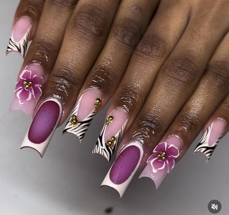 3d Nail Designs Unique, Acrylic Nails Fall, Fall Press On Nails, Nails Aura, Food Nails, Brown Acrylic Nails, Mauve Nails, Aura Nails, Long Square Nails