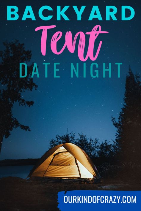 Looking for an intimate couples date idea that you can do from the comfort of your own home? We obviously have so many ideas for you, but one of our favorite classics is the backyard tent date night. And if you want to know how to do a backyard tent date right, you’ve come to the right place! Tent Date Night, Backyard Campout, Free Date Ideas, Backyard Tent, Intimate Couples, Date Idea, Double Dates, Backyard Camping, Date Night In