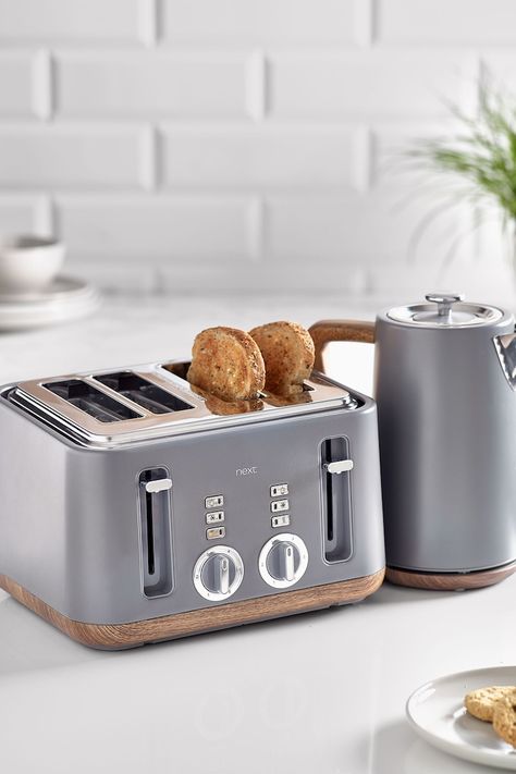 Bread Toaster, 4 Slice Toaster, Kettle And Toaster Set, Inspired By Charm, Kitchen Addition, Kitchen Refresh, Kettle And Toaster, Russell Hobbs, Aesthetic Kitchen