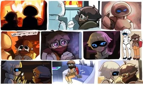 Wall E Anime, Wall E Fanart Human, Wall E Humanized, Wall E Human, Wall E Fanart, Walle Y Eva, Wall E Movie, Wall E Eve, Comic Layout