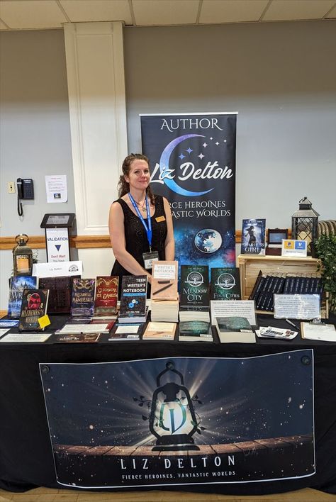 Author Signing, Author Event, Writers Notebook, Book Table, Book Festival, Event Branding, Romance Readers, Book Display, Table Setup