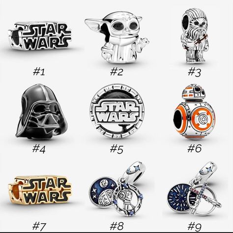 Disney Pandora Bracelet, 3d Beads, Pandora Star, Star Wars Jewelry, Pop Jewelry, Disney Charms, Bb 8, Pandora Beads, R2 D2