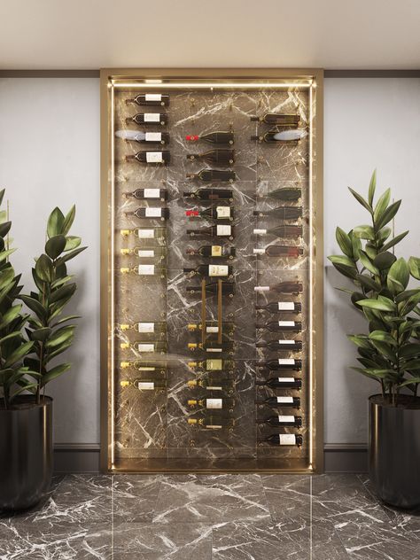 Wine Cabinet  |  Wine Storage  |  Wine Wall  |  Wine Pins  |  Label on View  |  Wine Collection  |  Solid Brass Pins Wine Wall Display, Wine Storage Wall, Wine Closet, Beer Storage, Home Wine Cellars, Wine Logo, Wine Wall, Storage Wall, Wine Display