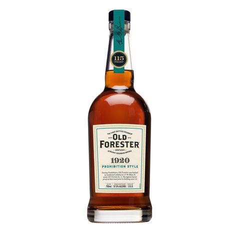 Old Forester 1920 Prohibition Style 1920 Prohibition, Prohibition Style, Expensive Whiskey, Bourbon Bottle, Perfect Martini, Types Of Honey, Straight Bourbon Whiskey, Bourbon Whiskey, Flavor Profiles