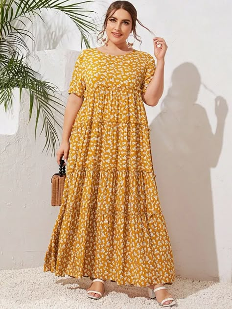 Plus Size Summer Dresses, Maxi Outfits, Frock For Women, Layered Dress, African Print Fashion Dresses, Latest African Fashion Dresses, African Print Fashion, Plus Size Fashion For Women, Fashion Design Clothes