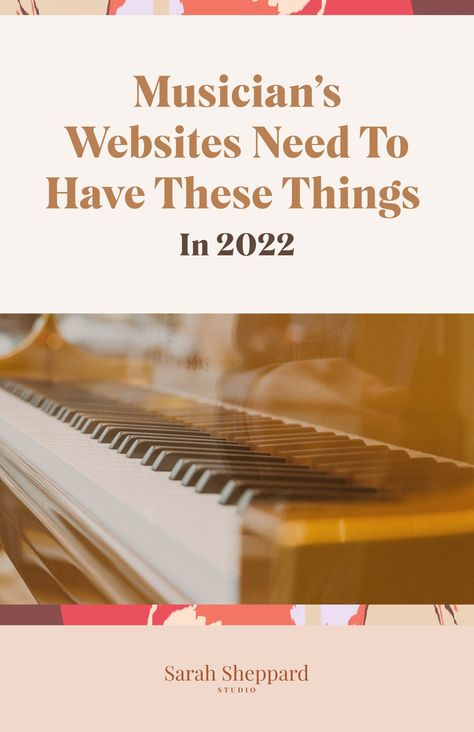 Websites for Musicians need to have these things in 2022. With so much of us using Tik Tok and instagram, can a website still help us share our music in 2021?A website is still an incredibly powerful tool. It’s your home base. Where you call the shots. #Musicmarketing #musicbiztips Musician Website, Music Marketing, Music Career, The Music Industry, Worst Case Scenario, Instagram Music, I Feel You, Music Blog, Music Business