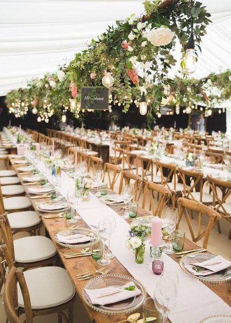 Garden Party Marquee Decorations, Country Wedding Marquee, Garden Party Marquee, Wedding Marquee Flowers, Marquee Wedding Flowers, Small Marquee Wedding, Rustic Pastel Wedding Theme, Wedding Marquee Decoration, Marquee Wedding Decor