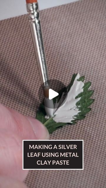 Precious Metal Clay Jewelry Tutorials, Silver Clay Jewelry Tutorials, Art Clay Silver Tutorial, Metal Clay Art, Metal Clay Tutorial, Precious Metal Clay Jewelry, Art Clay Silver, Silver Metal Clay, Anna Campbell