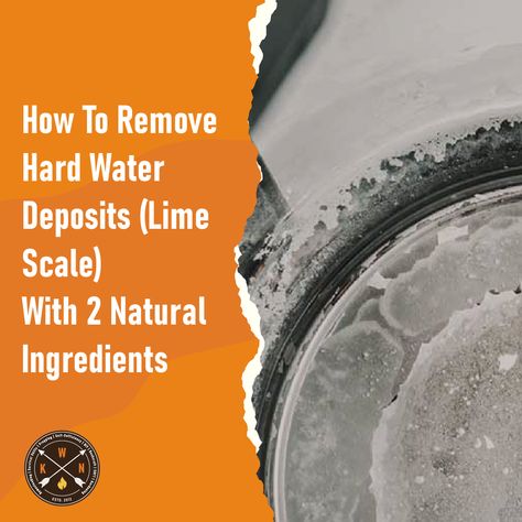 Effortlessly remove hard water deposits with our natural cleaning solution! Discover how to use just white vinegar and table salt to tackle limescale around sinks, baths, and faucets. This easy, cost-effective method is non-toxic and delivers sparkling results. Perfect for those seeking eco-friendly cleaning alternatives. Say goodbye to harsh chemicals and hello to a clean, lime-free home with our simple, effective recipe. Lime Scale Remover, Borax Cleaning, Remove Water Stains, Hard Water Spots, Calcium Deposits, Natural Cleaning Solutions, Lime Water, Cleaning Lady, Hard Water Stains