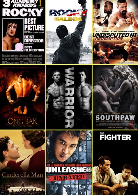 Rocky Balboa 2006, Cinderella Man, Warrior 2011, Rocky 1976, Movies On Amazon Prime, Martial Arts Gif, Martial Arts Sparring, Movies Best, Kung Fu Movies