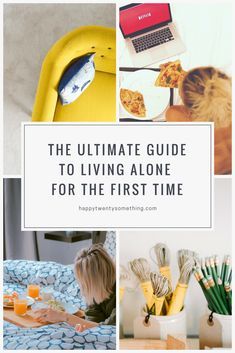 If you are about to start living on your own, that's all you need to know // Life advice for twenty-somethings // My top tips on how to make the most of living alone for the first time // happytwentysomething.com #guide #millennial #lifeadvice #howto #blog #blogging #blogger #tips #lifestyle Living By Yourself For The First Time, Living Alone For The First Time, First Time Living On Your Own, Tips For Living Alone, How To Live Alone, Living Alone Lifestyle, Living Alone Vibes, Living Alone Tips, Living On My Own