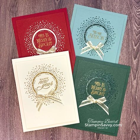 Stampin Up Brightest Glow, Stampin Up Weihnachten, Something Funny, Holiday Cards Handmade, Stamped Christmas Cards, Simple Christmas Cards, Beautiful Christmas Cards, Stampin Up Christmas Cards, Stampin Up Christmas