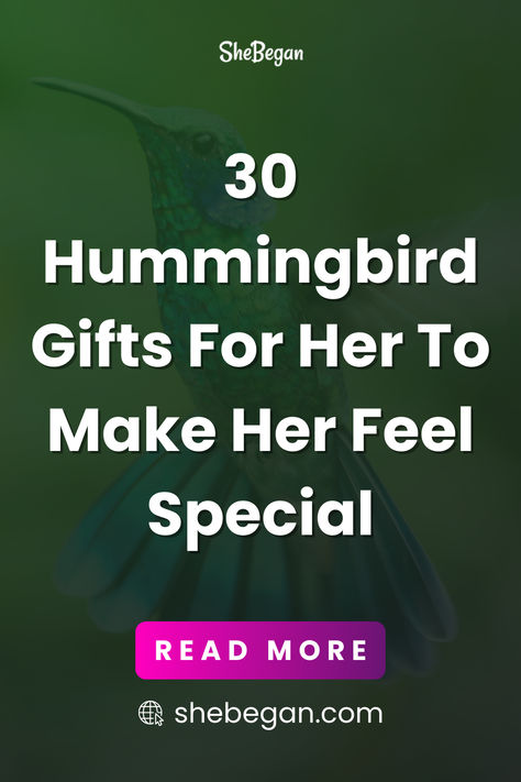 Hummingbirds are adorable little creatures that are loved by most people. They spread positivity with their presence and are charming. Some people are instantly connected to hummingbirds, they are said to signify peace, love, and Joy.For the liking of hummingbirds, you might be seeking to get your partner lovely hummingbird gifts. This post compiles 30 hummingbird gifts for her that would surely make her day. Meaning Of Hummingbird, Hummingbird Gifts, Hummingbird Necklace, Make Her Feel Special, Little Creatures, Spread Positivity, Feeling Special, Feel Special, Hummingbirds