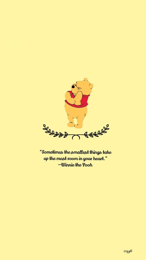 Disney Short Quotes, Winnie Wallpaper, Pooh Background, Winnie The Pooh Background, Scenic Quotes, Cute Disney Quotes, Short Meaningful Quotes, Disney Characters Wallpaper, Childhood Characters