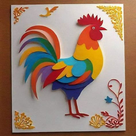 How To Make Parrot With Paper, Parrot Bulletin Board Ideas, Parrot Paper Craft, Birds Theme Classroom Decor, Birds Decorations For Classroom, Bird Classroom Decor, Easter Chick Craft, Birds For Kids, Paper Carving