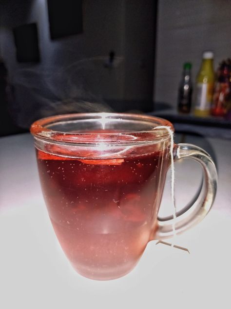 #hibiscus #rose #rosehip #tea #aesthetic Rosehip Tea, Tea Aesthetic, Hibiscus Tea, Hibiscus, Tea