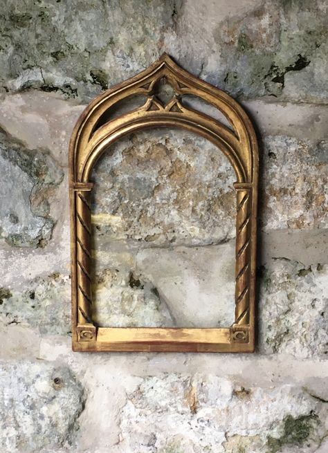 Gothic Glasses Frames, Gothic Picture Frames, Arch Picture Frame, Medieval Mirror, Old Photo Frames, Gothic Picture Frame, Apartment Artwork, Gothic Frames, 2023 Apartment