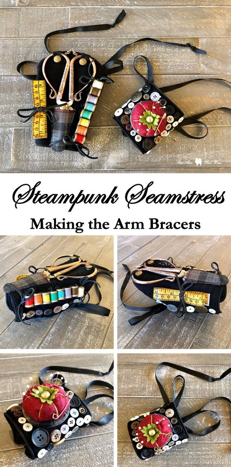 Steampunk Belt Diy, Steampunk Utility Belt, Steampunk Seamstress Costume, Utility Belt Diy, Steampunk Party Decorations Diy, Seamstress Costume, Steampunk Sewing, Victorian Diy Crafts, Steampunk Seamstress