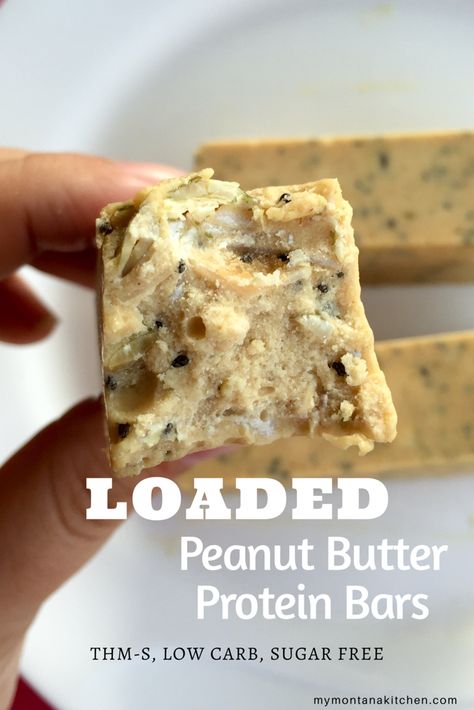 Protein Fudge, Montana Kitchen, Low Carb Protein Bars, Healthy Protein Bars, Peanut Butter Protein Bars, Protein Bars Homemade, Healthy Protein Snacks, Low Carb Peanut Butter, Protein Bar Recipes