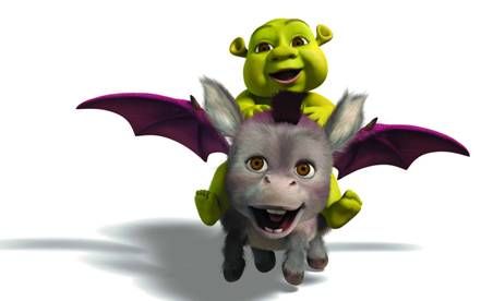 Shrek - Baby Characters Donkey And Dragon, Shrek Dragon, Shrek Character, Shrek Funny, Shrek Donkey, Characters Costumes, Shrek Memes, Disney Characters Costumes, Mona Lisa Parody