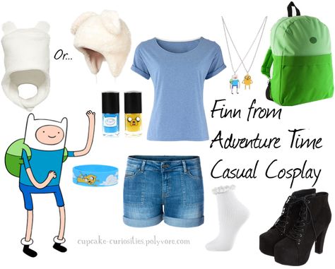 Everyday cosplay - Adventure Time! Adventure Time Clothes, Closet Cosplay, Everyday Cosplay, Cosplay Inspo, Nerd Fashion, Character Inspired Outfits, Fandom Fashion, Casual Cosplay, Group Costumes