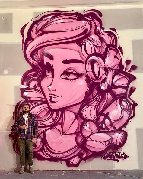 Sofles Graffiti, Instagram Outline, Graff Art, Graffiti Piece, Graffiti Writing, Graffiti Street Art, Graffiti Characters, Graffiti Cartoons, Murals Street Art