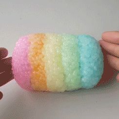 Rainbow Macaroons, Slime Gif, Glitter Wallpaper Iphone, Rainbow Slime, Slimy Slime, Satisfying Stuff, Blue Slime, Satisfying Things, Slime Time