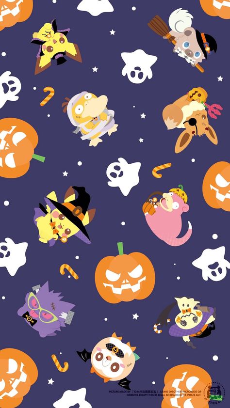 Pokemon Pattern Wallpaper, Pokémon Phone Wallpaper, Halloween Pokemon Wallpaper, Slowpoke Wallpaper, Pokemon Halloween Wallpaper, Ghost Pokemon Wallpaper, Psyduck Wallpaper, Mimikyu Wallpaper, Pokemon Phone Wallpaper