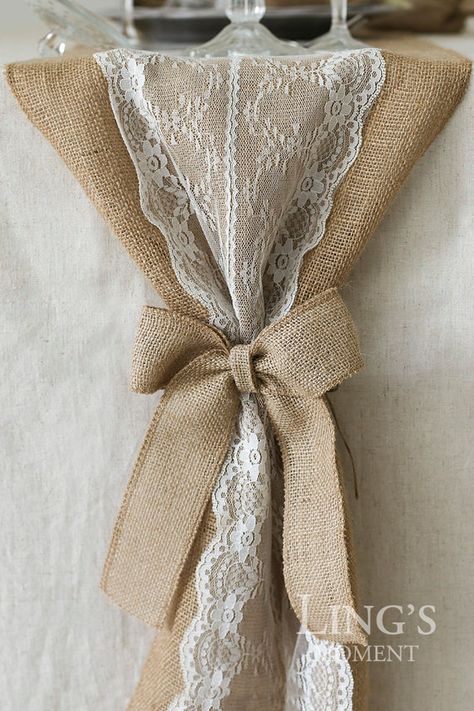 Set of 2 Plain Wedding Burlap Bows-Burlap Pew Bows-Burlap Bow Tie-Burlap Accessories-Burlap Wreath-Shabby Chic Wedding Decoration JUTBOW003 Lace And Burlap Wedding Decorations, Burlap And Lace Wedding Ideas, Burlap Pew Bows, Burlap Wedding Decorations, Shabby Chic Wedding Decor, How To Make You, Wedding Burlap, Main Table, Pew Bows