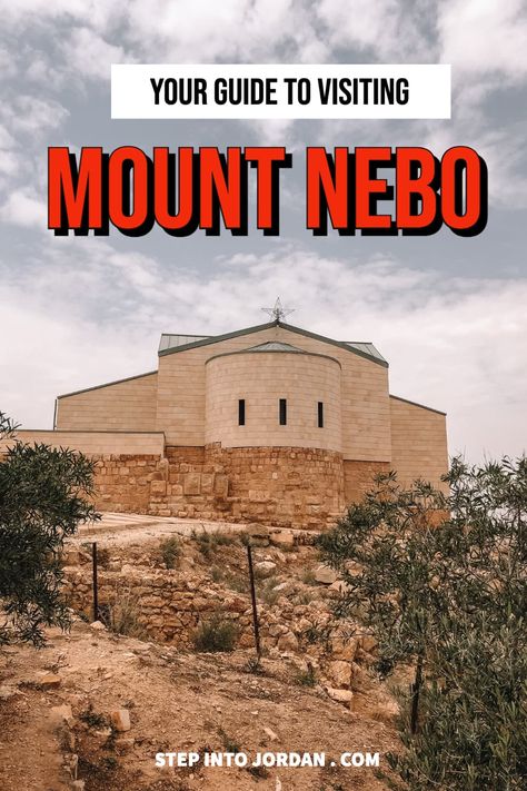 Mount Nebo in Jordan where Moses was shown the Promised Land. Mount Nebo Jordan, Petra Jordan Travel, Visit Jordan, Mount Nebo, Petra Travel, Abu Dhabi Travel, Oman Travel, Iran Travel, Jordan Travel