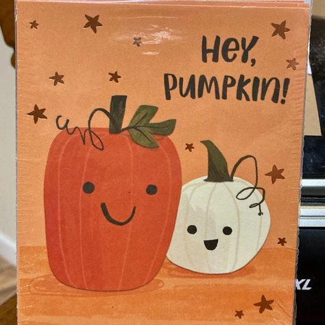 American Greetings Hey, Pumpkin! 6 Halloween Cards 6 Cards, And 6 Envelopes In This Set. Brand New In Package, In Stock In Our Inventory And Ready To Be Shipped To You. Custom Sku: Snowman Tote Trending Greeting Cards, Halloween Cards Handmade Watercolor, Kids Halloween Cards Handmade, Fall Thank You Cards, Pumpkin Cards Handmade, Halloween Cards Handmade Ideas, Halloween Cards For Kids, Handmade Thanksgiving Cards, Cute Halloween Cards