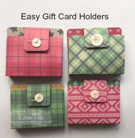 Easy Gift Card Holders, Card Holder Diy, Gift Card Presentation, Gift Card Holder Diy, Christmas Greetings Cards, Gift Cards Money, Gift Card Envelope, Christmas Gift Card Holders, Gift Card Holders