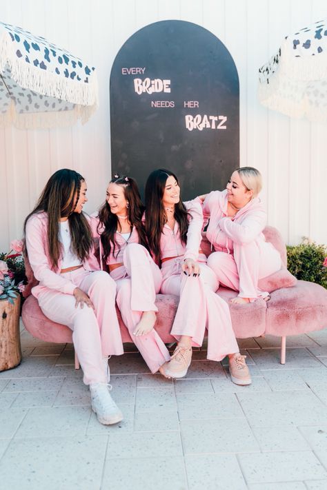 Bratz inspired Bach weekend Bratz Bachelorette, Bratz Bachelorette Party, Bachelorette Inspo, Bach Weekend, Bachelorette Ideas, Bachelorette Party Bride, Bachelorette Outfits, Bride Squad, Painting Inspo