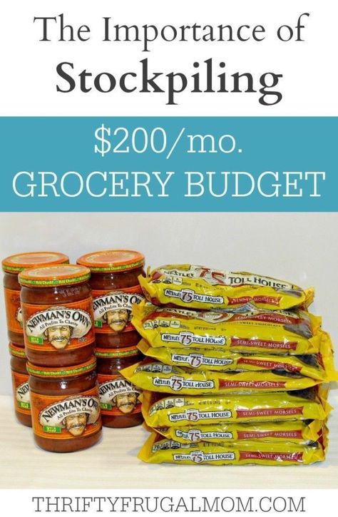 Stockpiling Food, Stocked Pantry, Prepper Pantry, Grocery Savings, Way To Save Money, Frugal Mom, Grocery Budget, Cooking For A Crowd, Emergency Food